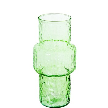Green Glass Vase Ø14x28cm