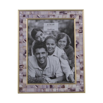 Melamine Photo Frame - 15x20cm Ext:20,6x25,6x1,5cm