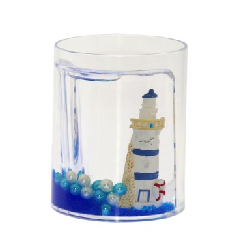 Vaso Baño Acrílico Faro 8,5x8,5x10cm